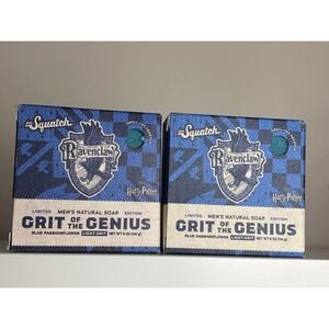 Dr Squatch Grit of The Genius Ravenclaw Harry Potter Natural Soap Bar 2 Pack